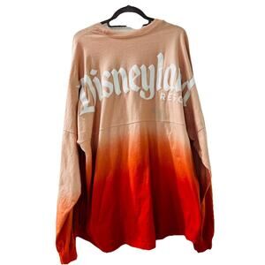 Disneyland Spirit Jersey Ombre Sunset Shirt XXL Disney Parks